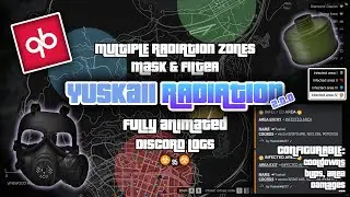 🌌 YUSKAII-RADIATION (2.0.0) | MULTIPLE ZONES | DISCORD LOGS | QBCORE | FiveM
