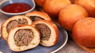 How to Make Meat-Filled Savoury Doughnuts
