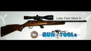 We show the Lake Field Mark II small-bore rifle in caliber .22 Long Rifle