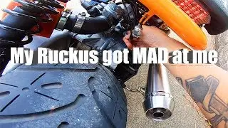 Hat Creek burgers and messed up throttle cables #AdventureRide #HatCreek