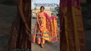 Banarasi Tissue Silk Anarkali Gown with Dupatta #tissuesilk #festivewear #traditional #anarkali