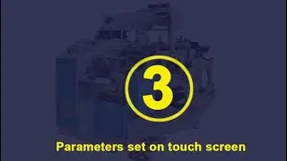 How to Set Parameters on JPS-320C-TR-DN Label Glueless Rewinder Slitter Rotary Die Cutter Machine