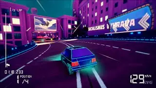 Electro Ride: The Neon Racing - Moonlight Dream - Prague Gameplay (PC HD) [1080p60FPS]