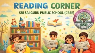 Reading Corner | Sri Sai Guru Public School ( CBSE ) | Read - Reflect - Rise 