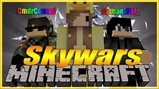 CODY RAGE NEARLY KILLS ME!! | Minecraft Hypixel | Skywars w/Codegamer & Cmdr Conrad