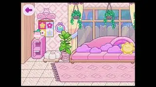 Pink kawaii home tour #avatarworld 