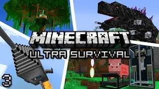 Minecraft: Ultra Modded Survival Ep. 3 - RESCUE MISSION