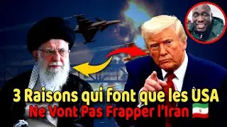Actualités Du 16 Janvier 2026 🚨 3 Raisons Qui Font Que Les USA  Ne Vont Pas Frapper l’Iran