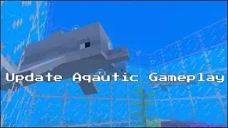 Minecraft PS4 Update Aquatic  - Quick Gameplay