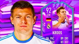 HE'S BACK!! 🔥 92 FUT BIRTHDAY KROOS PLAYER REVIEW - FIFA 22 ULTIMATE TEAM
