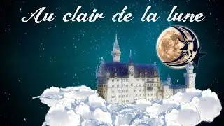 Au clair de la lune (instrumental) Karaoke with lyrics for kids