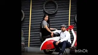 couples scooty pre-wedding photoshoot poses #preweddingposes