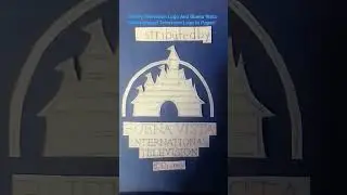 Disney Television And Buena Vista International Television Logo In Paper! #Disney #Shorts