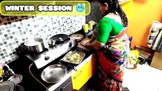 Winter season 🥶🌹✨Indian housewife morning to night routine|| cooking, cleaning