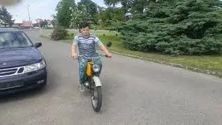 Jawa mustang ukázka/děda