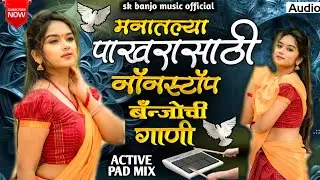 🥁🕊️मनातल्या पाखरासाठी नॉनस्टॉप बँन्जोची गाणी ||manatalya pakhrasathi nonstop banjochi gani||Nonstop