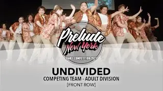 Undivided [FRONT ROW] || Prelude NY 2023 || #PreludeNY2023