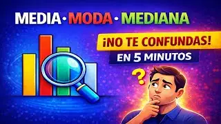Media, Moda y Mediana | Explicaci&oacute;n f&aacute;cil con ejemplos