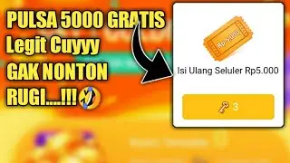 pulsa gratis 2019 | Undang 3 orang dapat pulsa 5Ribu !!!
