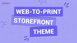 Web to Print Storefront theme 