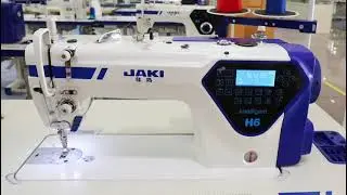 JAKI H6-5S computer lockstitch sewing machine 佳岛电脑平缝机 多段定针缝纫