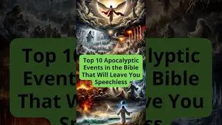 Top 10 Apocalyptic Events in the Bible