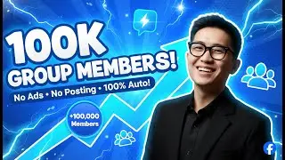 Boost Facebook Group to 100,000 Members Automatically | No Ads, No Posting, No Waiting!