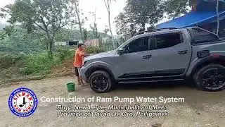 Building a new Gilman Ram Pump System project in Maco, Davao De Oro
