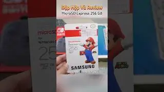 Thẻ nhớ Samsung MicroSD Express 256GB NINTENDO SWITCH 2 - Review Chi Tiết ​⁠@thanhlongshop