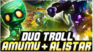THE BOTLANE THAT HUMILIATES ENEMIES - AMUMU + ALISTAR DESTROYS IN WILD RIFT!!
