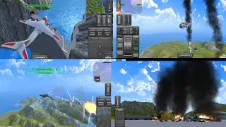 Uptade Turboprop Flight Simulator 1.31(Fire, smoke, flares and missiles🛩🔥