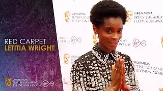 Letitia Wright Talks Small Axe on the Red Carpet | BAFTA TV Awards 2021