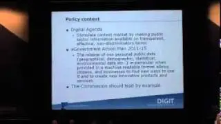 The European Commission and Open Data,  Karel De Vriendt