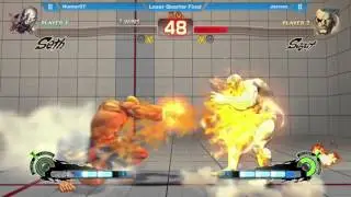 SSF4AE @ Meltdown Berlin 12.10.2013 - Jerres (Seth) vs. HunterST (Sagat)