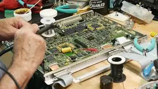 #867 HP 8711C Disassembly and Battery Change