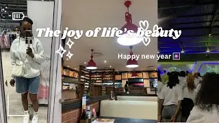 the joy of life’s beauty| messy vlog| happy new year 🎆