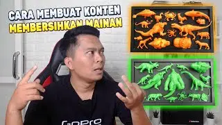 Rahasia Cara Membuat Lumpur Warna Warni Konten Membersihkan Mainan Seperti Mainan Oyenn