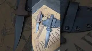 Инструмент COVERT CLIP POINT от Марка Маккоуна доступен на eBay под ником Primitiveforge #fypage