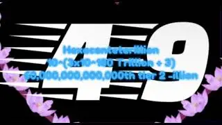 Numbers 0 to Absolute Infinity Part 49