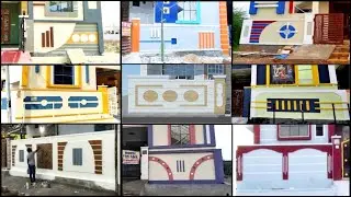 30 + Latest Compound Wall Design photos // Compound Wall Design's // Village Construction
