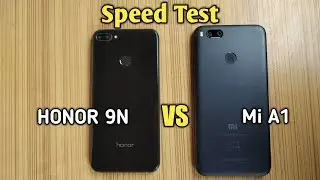 Honor 9n vs Mi A1 - SPEED TEST COMPARISON ||