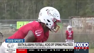 South Alabama football kicks off spring practices