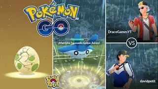ECLOSIONA Y PELEA EN PVP VS DRACOGAMES CON HUEVOS DE PASCUA! [Pokémon GO-davidpetit]