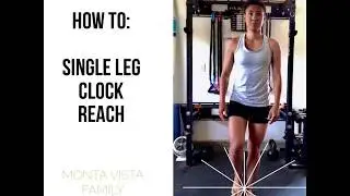 How to: Single Leg Clock Reach