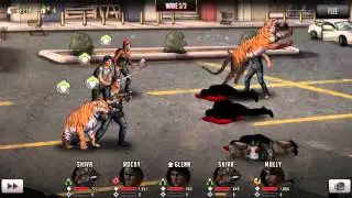Walking dead road to survival shiva toon in action