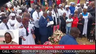 MAMA  RUTH MUTSAMI ALUMASA FUNERAL SERVICE