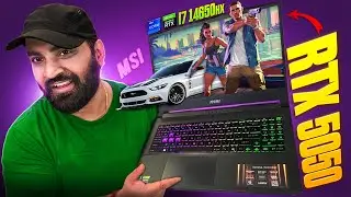 First RTX 5050 Gaming Laptop Review 2025 | MSI i7 14650HX