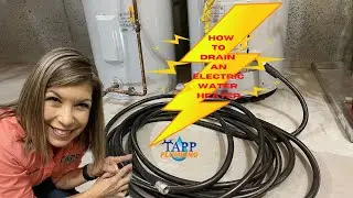 Как слить воду из электрического водонагревателя @TappPlumbing #водонагреватель #сантехника