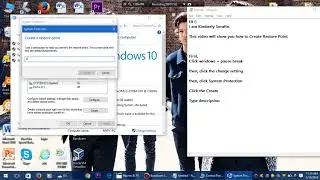 How to create restore point