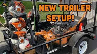 [Oddly Satisfying] LAWNCARE!! (First Mow With New SetUp!) “Scag SFC 30”